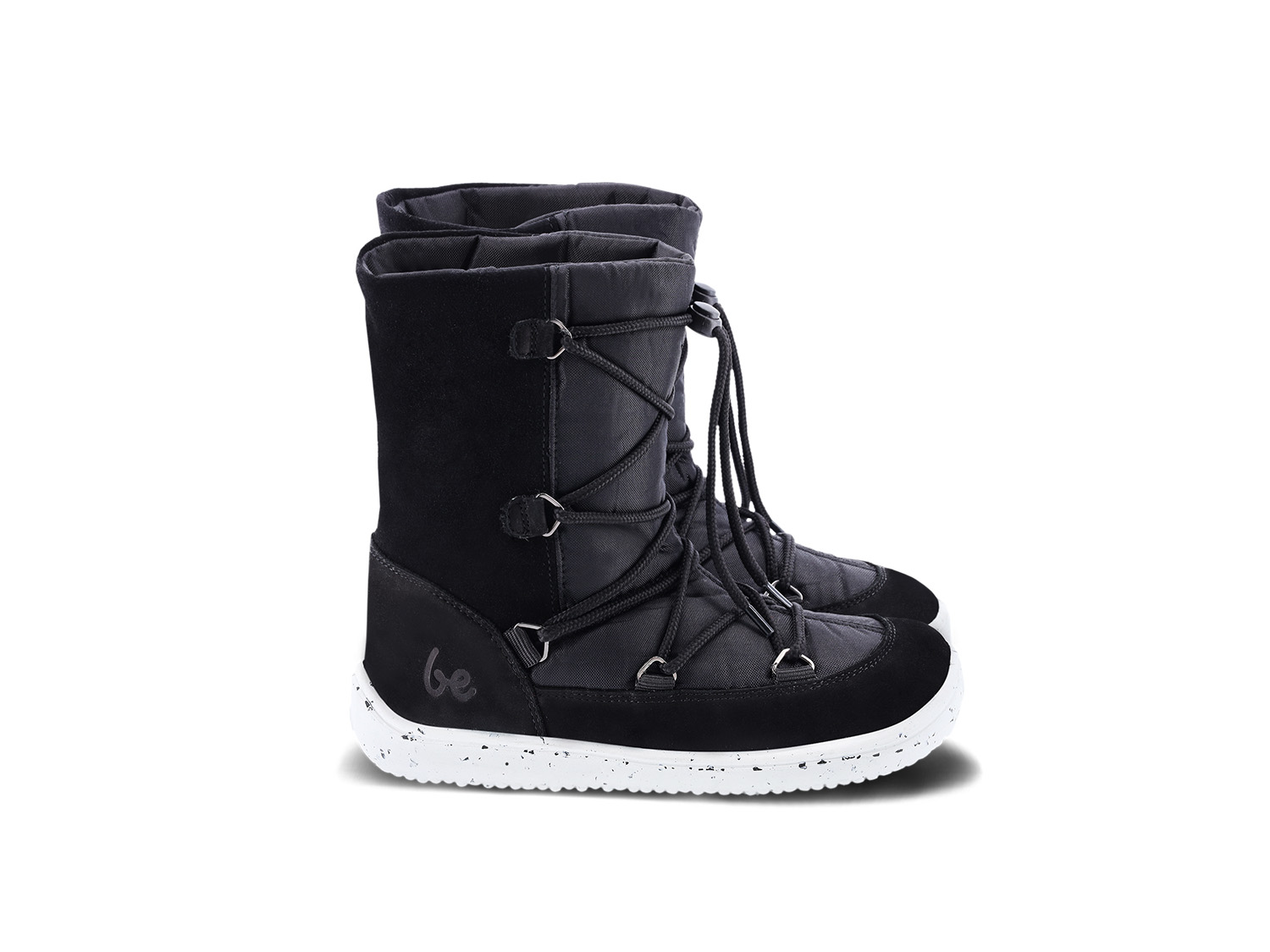 Chaussures l'hiver enfants barefoot Be Lenka Snowfox Kids 2.0 - Black.