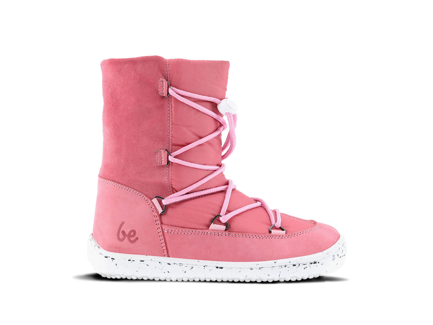 Chaussures l'hiver enfants barefoot Be Lenka Snowfox Kids 2.0 - Rose Pink.