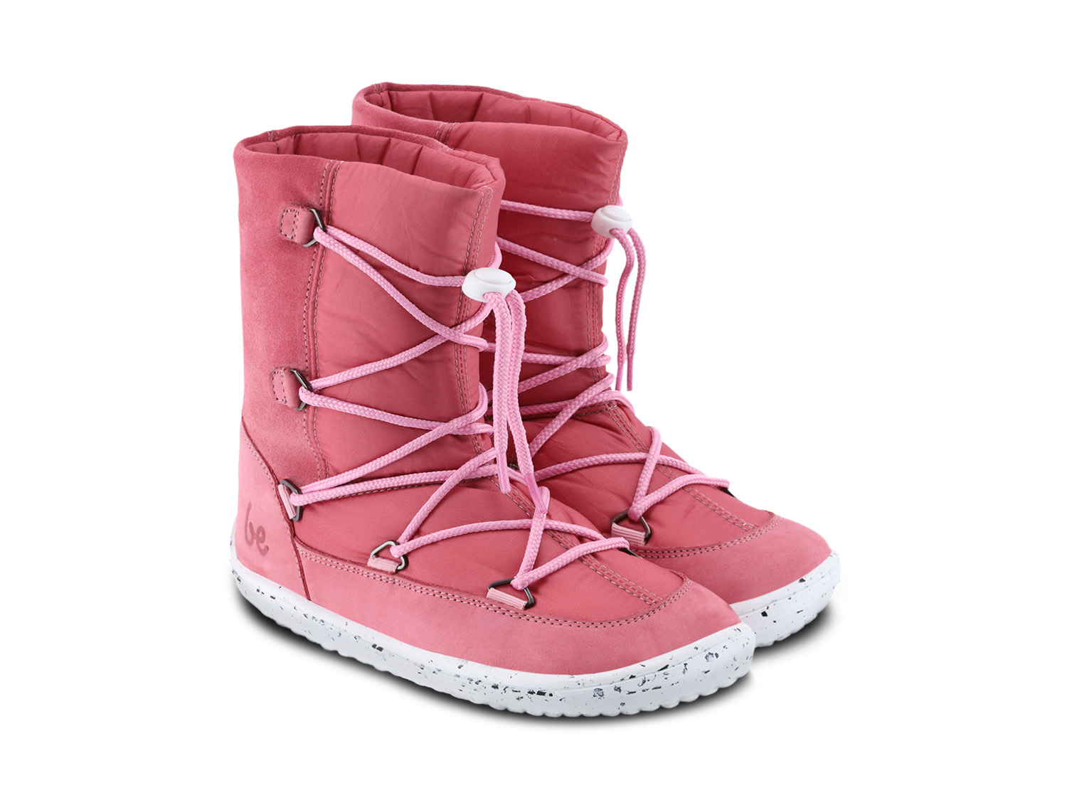 Chaussures l'hiver enfants barefoot Be Lenka Snowfox Kids 2.0 - Rose Pink.