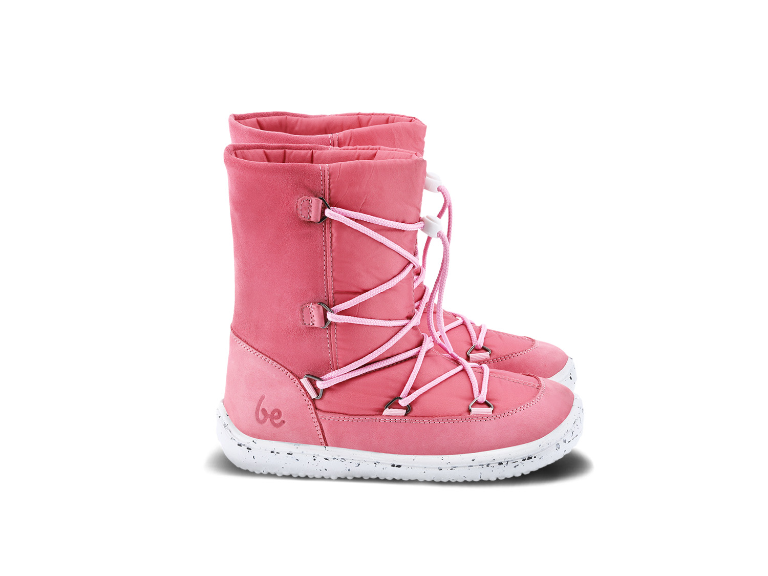 Chaussures l'hiver enfants barefoot Be Lenka Snowfox Kids 2.0 - Rose Pink.