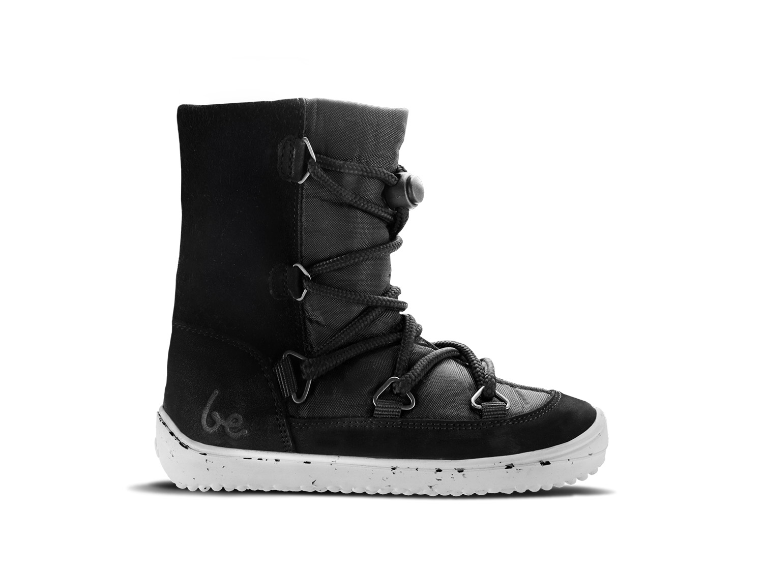 Chaussures l'hiver enfants barefoot Be Lenka Snowfox Kids 2.0 - Black.