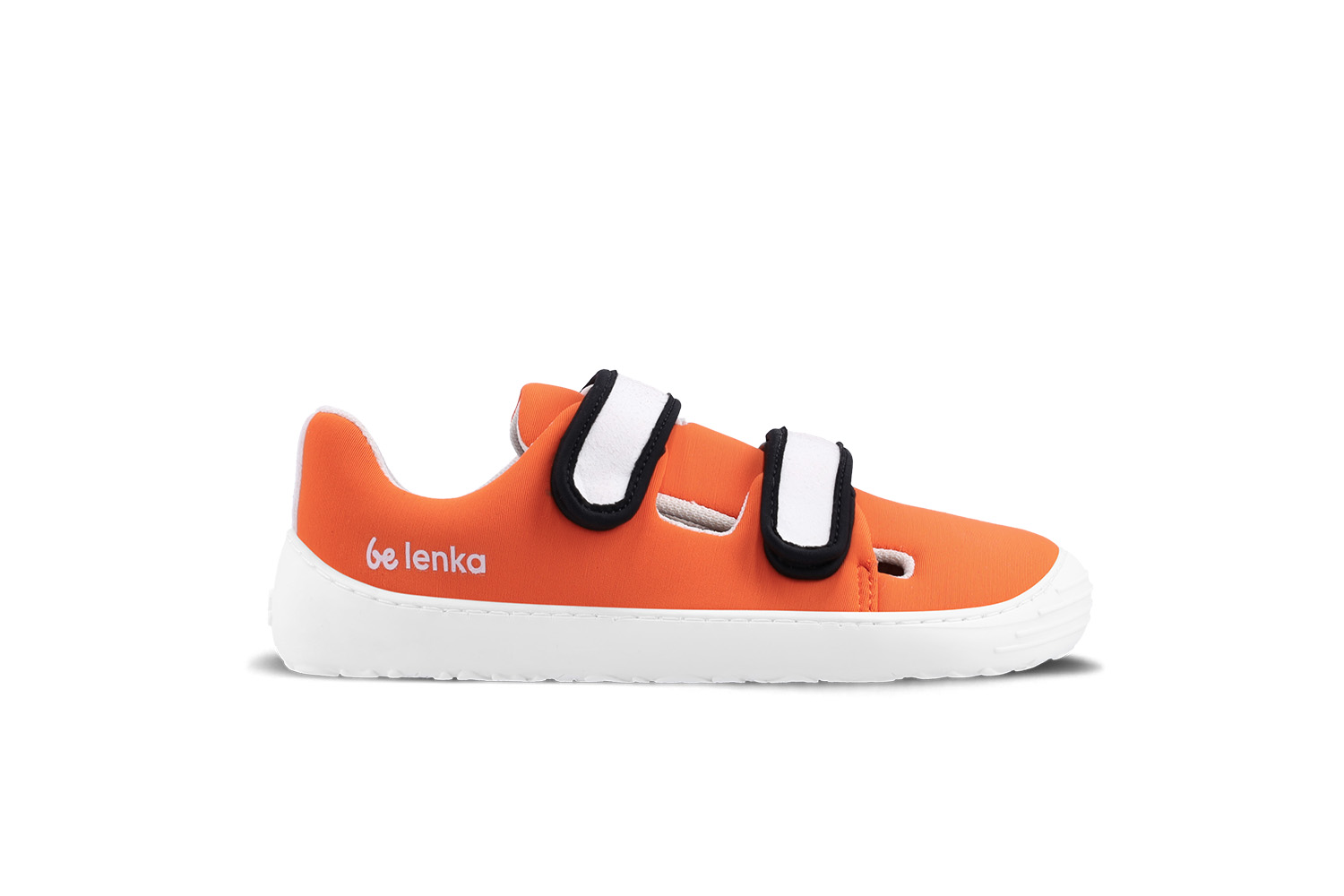 Baskets enfants barefoot Be Lenka Seasiders - Orangy.