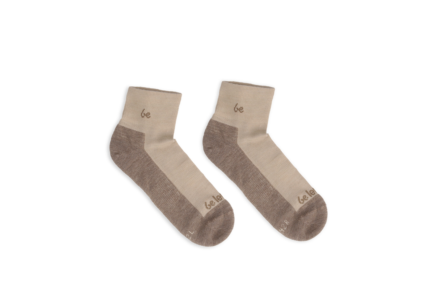 Chaussettes Barefoot Be Lenka - Crew - Merino Wool – Beige