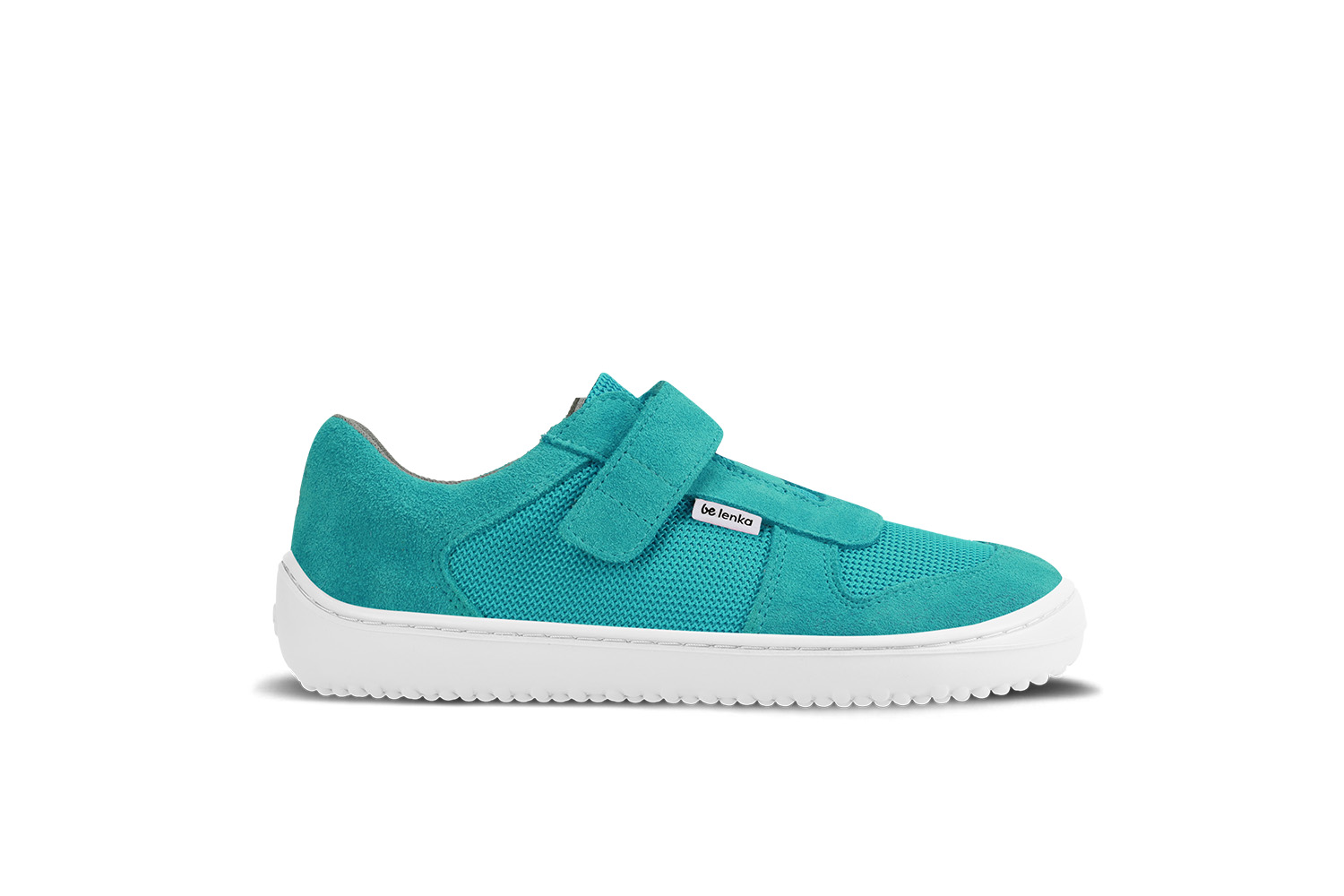 Baskets enfants barefoot Be Lenka Joy - Turquoise & White.