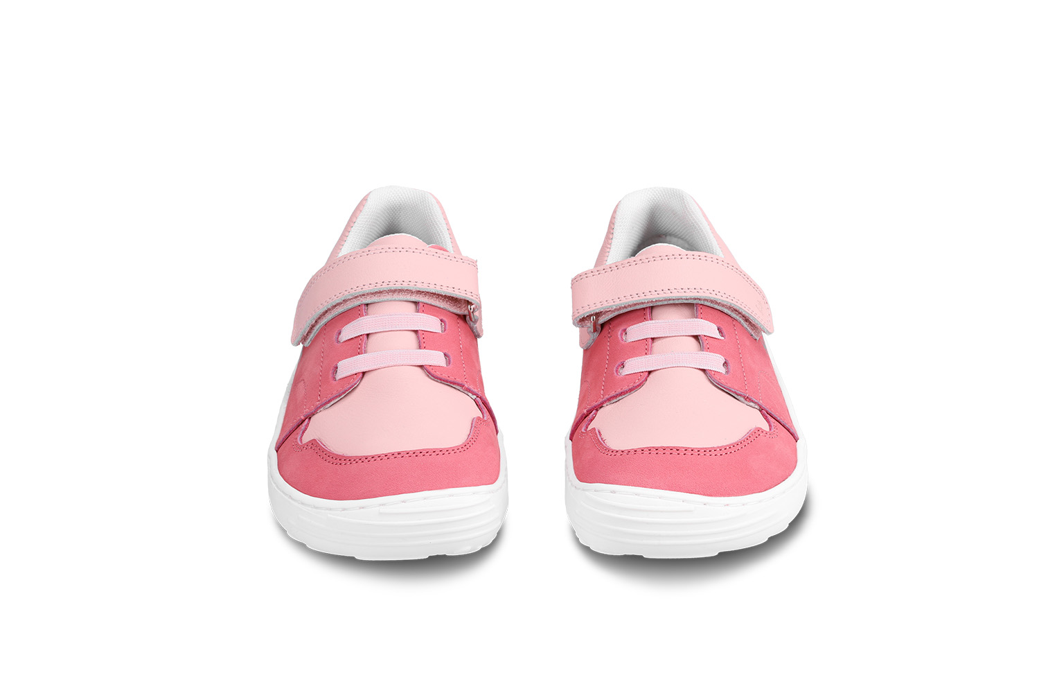 Baskets enfants barefoot Be Lenka Gelato - Pink.
  les chaussures barefoot imitent parfaitement la marche pieds nus, exactement comme la nature l'a conçu  semelle cousue avec une pointe surélevée  Semelle KidsUltraGrip pour les modèles enfants avec une excellente adhérence et un motif ludique  Logos réfléchissants Be Lenka pour plus de sécurité  des chaussures pratiques (velcro + élastiques)
Avantages des chaussures barefoot :
  semelle ultra flexible  zéro drop : talon et orteil dans un seul plan pour une bonne posture  pointe spacieuse pour vos doigts  des chaussures légères
Type de chaussure : chaussure de ville