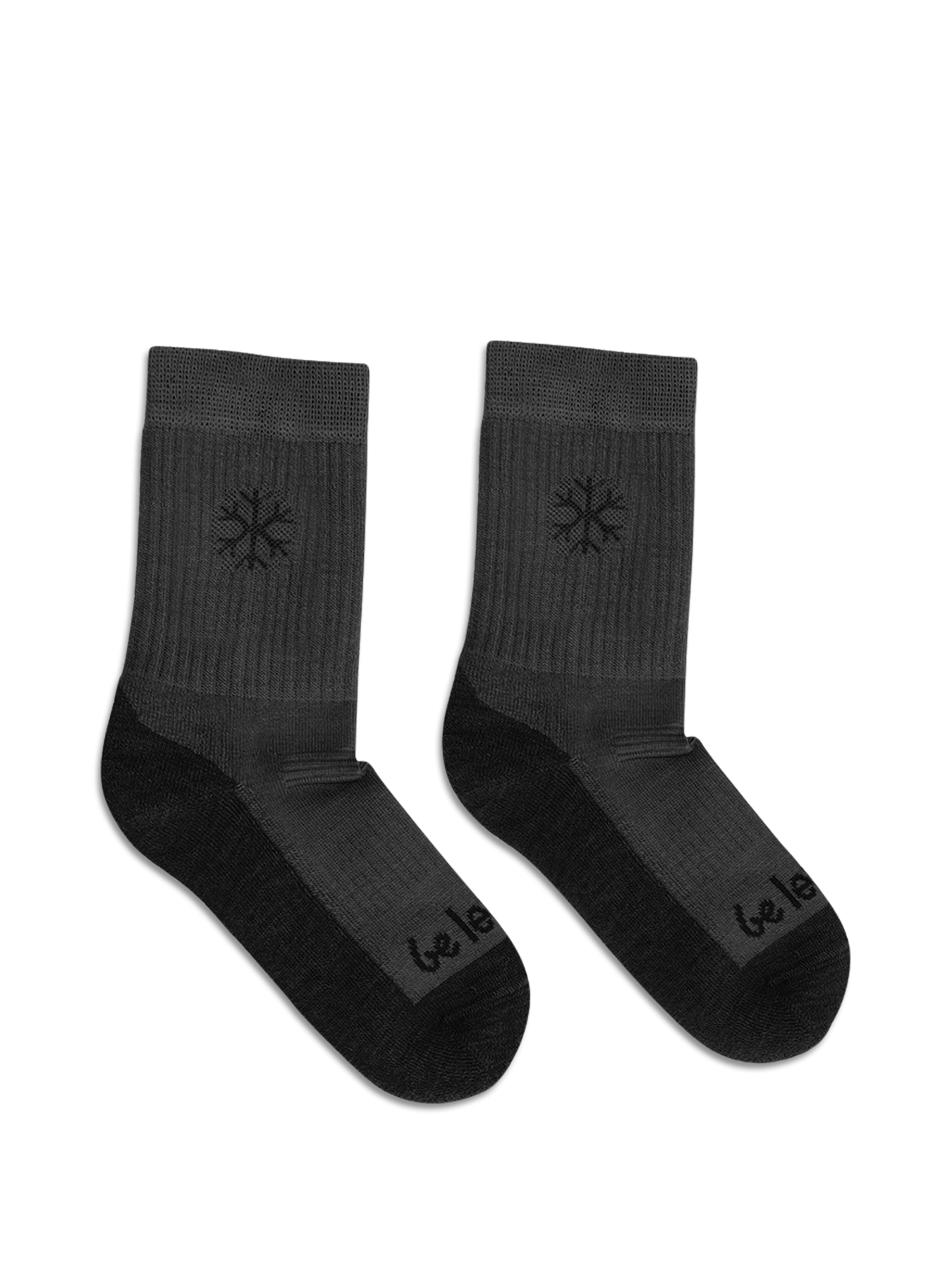 Chaussettes enfants Barefoot Be Lenka Kids - Crew - Merino Wool - Grey