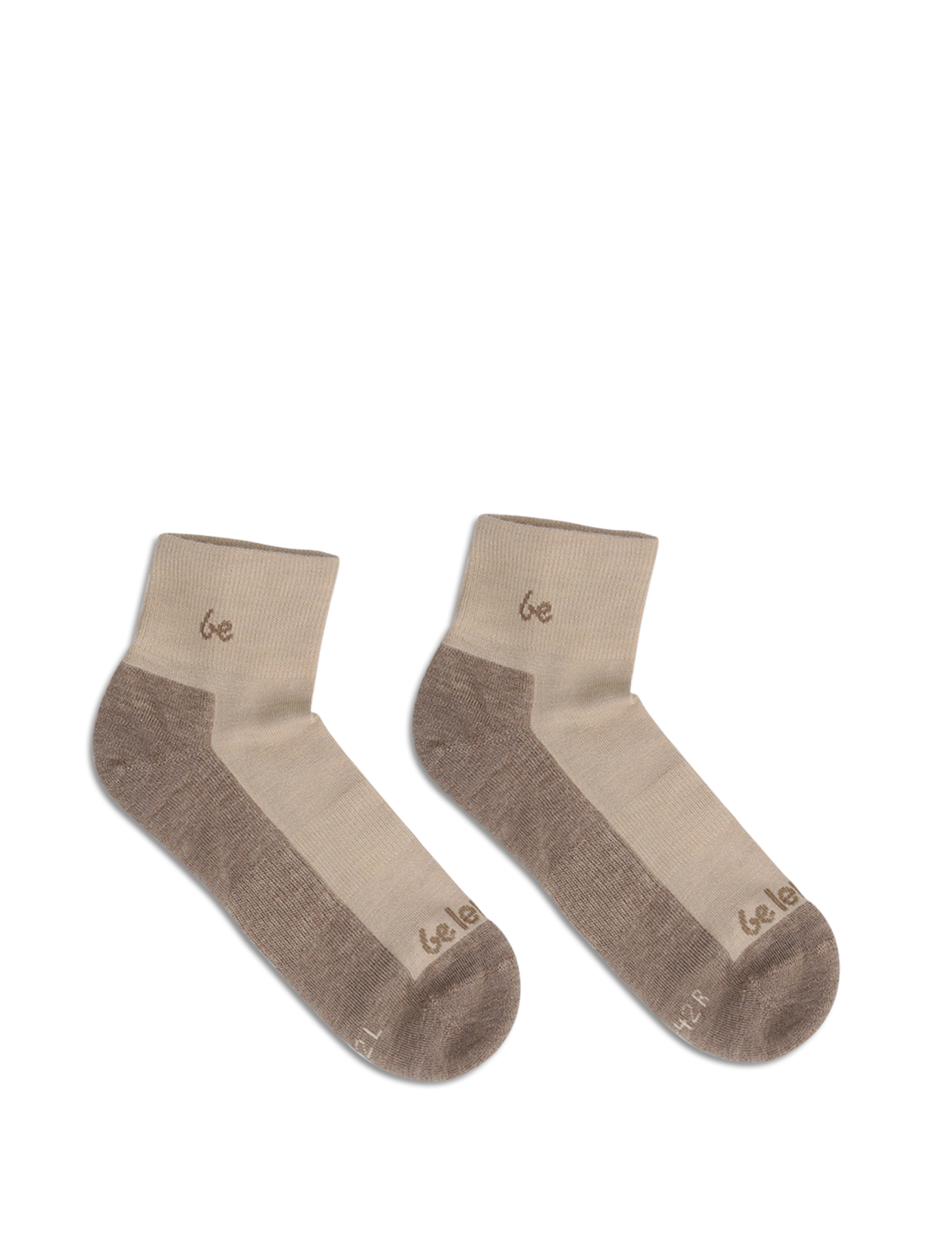 Chaussettes Barefoot Be Lenka - Crew - Merino Wool – Beige