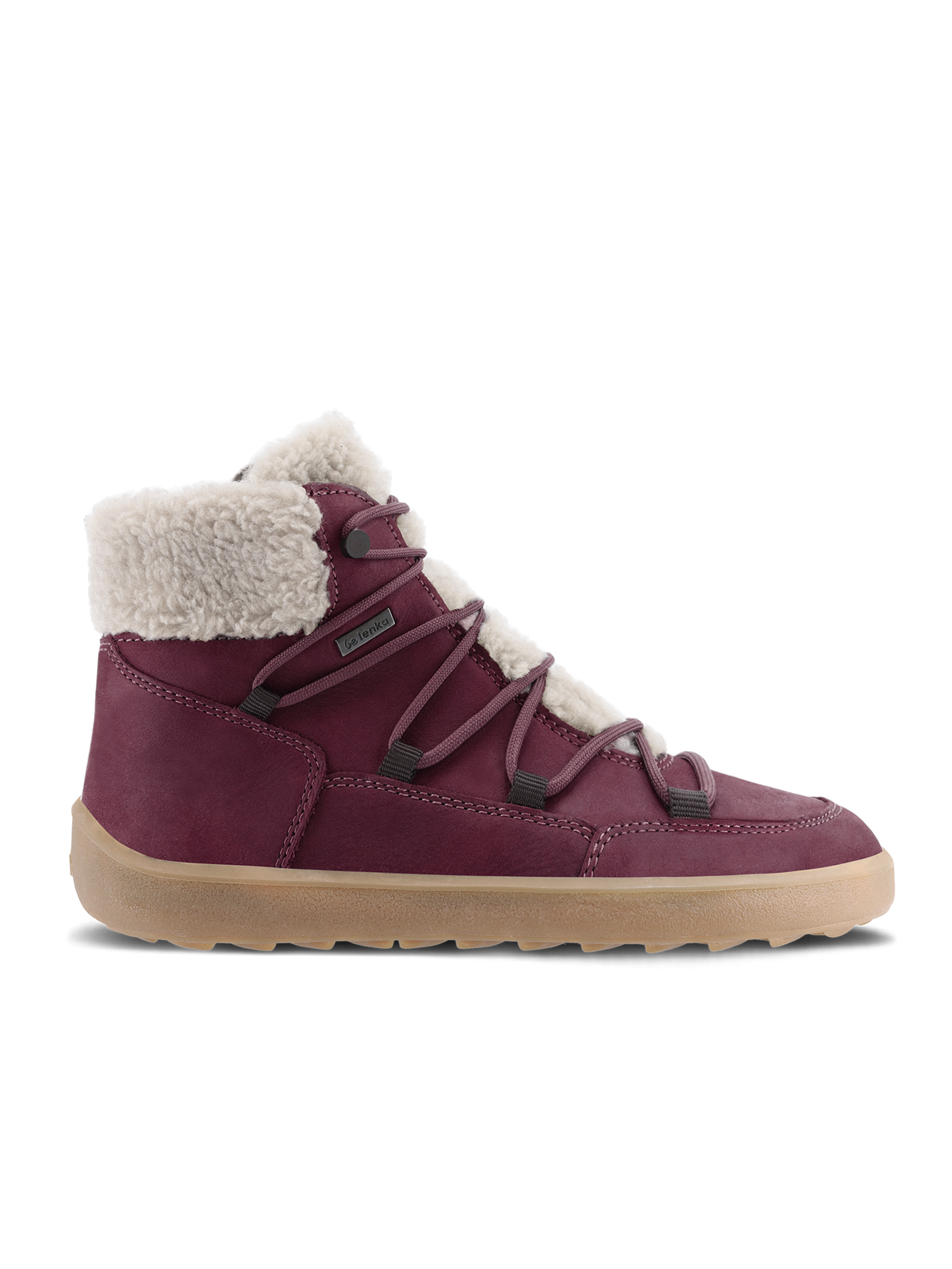 Barefoot chaussures d'hiver Be Lenka Bliss - Burgundy Red