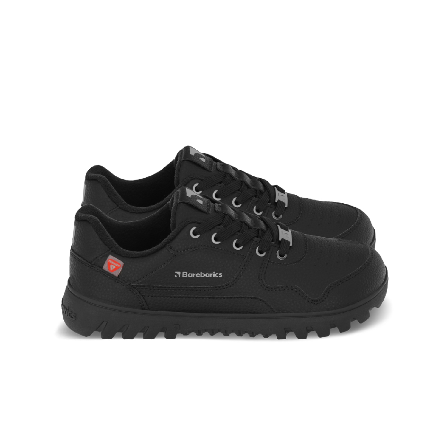 Barefoot Sneakers Barebarics Zing Frost - All Black.
Tige : cuirDoublure : polaire + isolation PrimaloftSemelle intérieure : PU + polyester (amovible)Semelle : gomme (PowerGrip)Production : Vietnam
Attributs barefoot :
la semelle Barebarics PowerGrip présente un motif qui soutiendra votre marche tout en évitant de glisserla technologie Primaloft utilisée est le meilleur absolu parmi les matériaux d'isolation thermiquetige en cuirtesté sous un million de plis
Avantages des chaussures barefoot :
semelle souplezéro drop : talon et orteil au même niveau pour une bonne posturepointe spacieuse pour vos oretilsdes chaussures légères