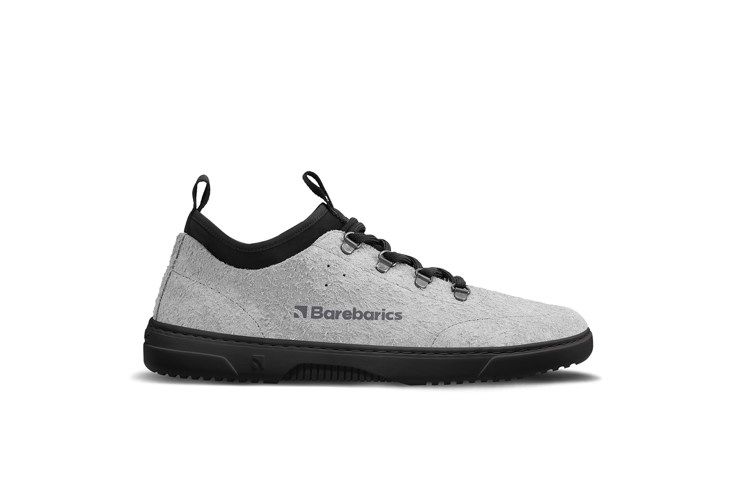 Barefoot Sneakers Barebarics Bronx - Grey.
Les baskets Barebarics sont fabriquées selon des processus qui minimisent l'impact sur l'environnement.
  La tige est en cuir et textile  La doublure est en lycra et microfibre  La semelle est en gomme synthétique souple à haute résistance à l'usure.



Attributs barefoot
  Forme anatomique - Les basket respectent la forme du pied.




Plus d'information
design urbain moderneconçu et fabriqué à la main dans l’Union européenne, à partir de matériaux durables locauxexcellente durabilité et solidité des couleurs des matériauxdisponible en numéros : 36 - 47 (selon mesure européenne)chaussure de ville