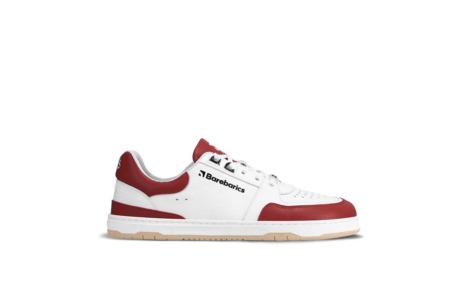 Baskets Barebarics Wave White & Crimson Red EUR 38