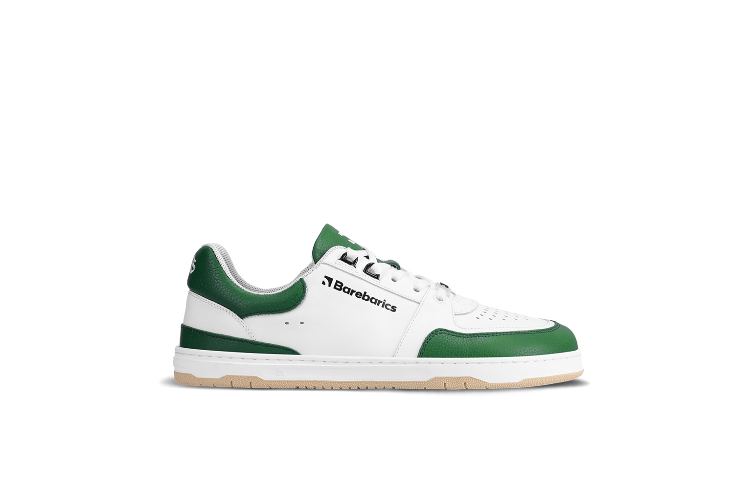 Baskets Barebarics Wave White & Dark Green EUR 38