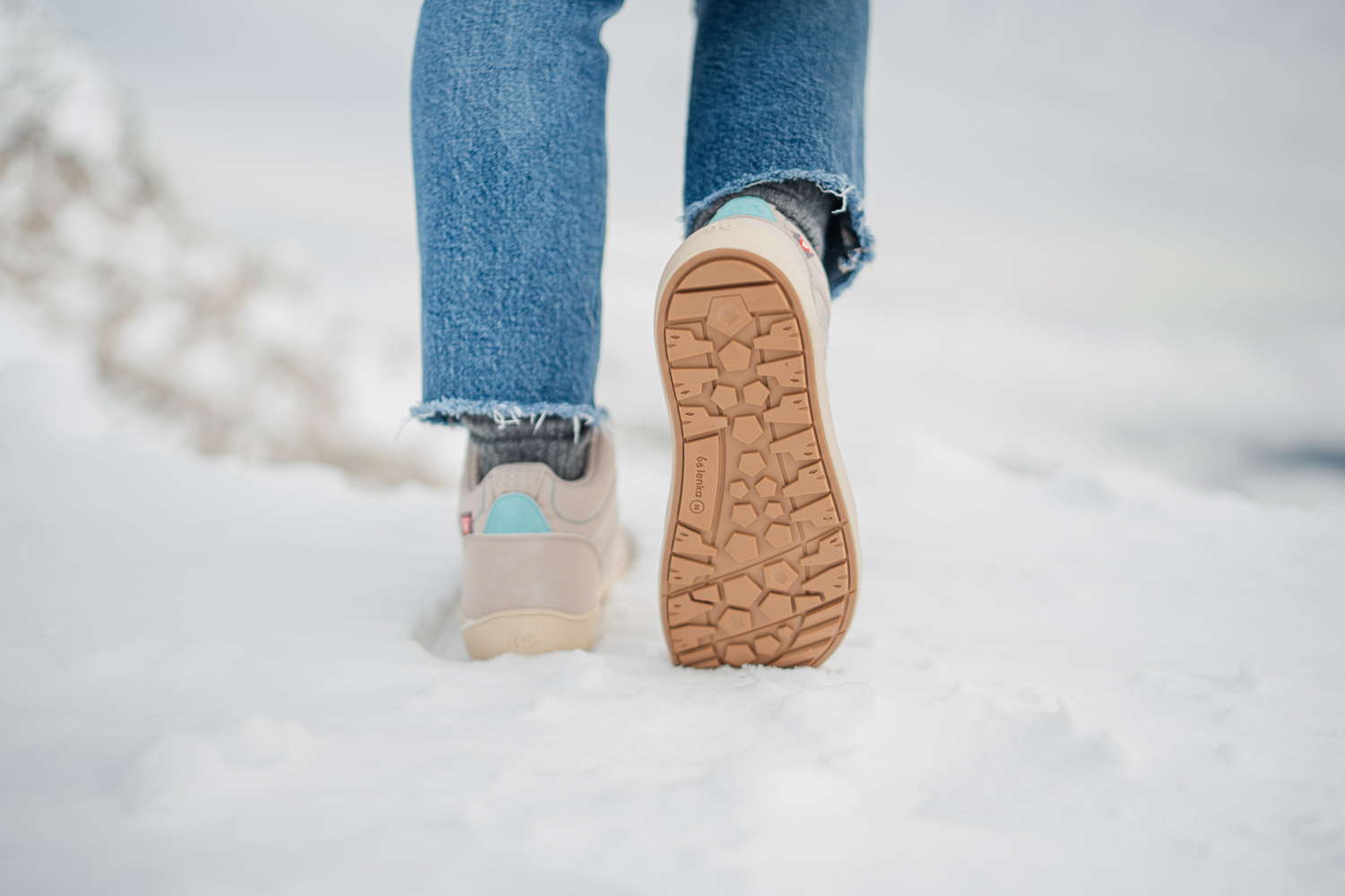 Barefoot chaussures Be Lenka ArcticEdge - Beige.