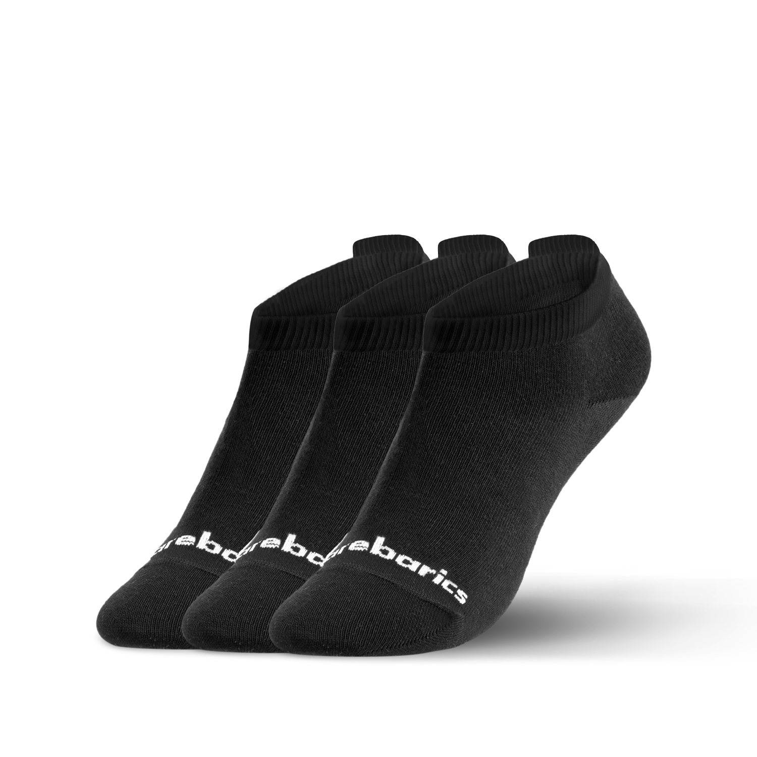 Barebarics - Chaussettes Barefoot - Low-cut - Black - 3 pack