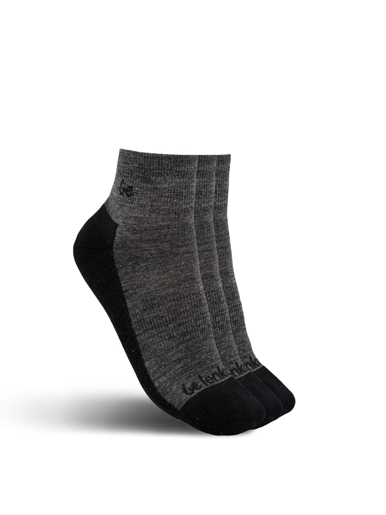 Chaussettes Barefoot Be Lenka - Crew - Merino Wool – Grey - 3 pack